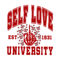 Self Love University Est 1931 SVG