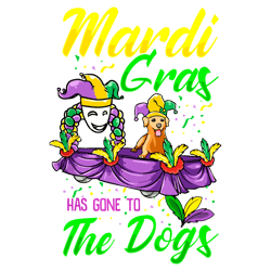 Mardi Gras Has Gone To The Dogs PNG