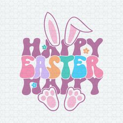Happy Easter Cute Bunny SVG