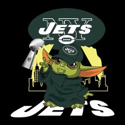 Yoda Fan New York Jets Nfl Football SVG Cricut File