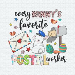Every Bunnys Favorite Postal Worker PNG