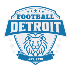 Vintage Detroit Football Est 1930 SVG