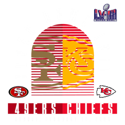 Super Bowl Lviii 49ers Vs Chiefs SVG