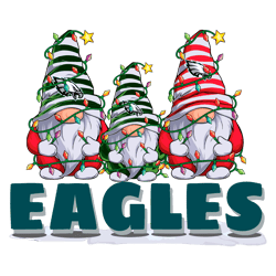 Christmas Gnomes Philadelphia Eagles 1933 SVG Untitled