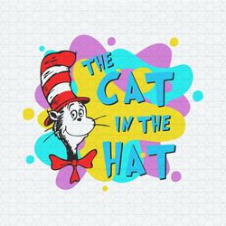 The Cat In The Hat Funny Dr Seuss SVG