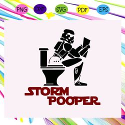 Storm Pooper Love Star Wars Gift Jedi SVG