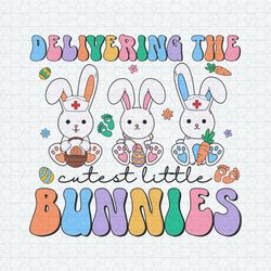 Delivering The Cutest Little Bunny SVG