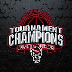NC State Wolfpack ACC Basketball 2024 Champions SVG