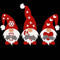 Christmas Gnomes Layered SVG Christmas SVG Happy Holiday SVG Gnomes SVG