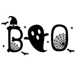 Boo SVG Halloween SVG Fall SVG Autumn SVG Trick Or Treat SVG Ghost SVG Untitled