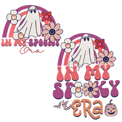 Floral Ghost In My Spooky Era SVG