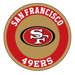 San Francisco 49ers Football Logo SVG 49ers SVG San Francisco SVG Football SVG