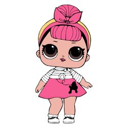 Lol Doll Pink SVG Doll Pink SVG Doll SVG Baby Doll SVG Trending