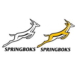 South Africa Springboks Rugby Logo Kentekens Layered SVG Springboks Logo SVG