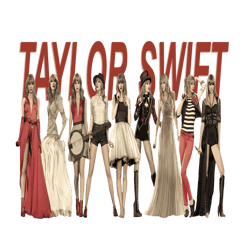 Taylor Swift The Eras Tour Outfit Png Sublimation Download