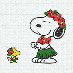 Funny Snoopy Woodstock Dancing SVG