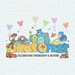 Pixar Fest Celebrating Friendship And Beyond PNG