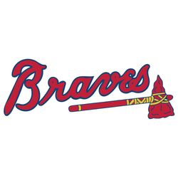 Atlanta Braves Logo SVG Dxf Eps PNG Cut Files Clip