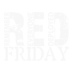 Red Friday Remember Everyone Deployed SVG