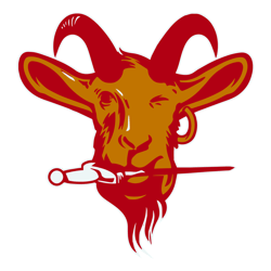 Tampa Bay Buccaneers Goat Football SVG