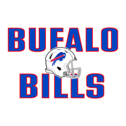 Retro Buffalo Bills Helmet SVG