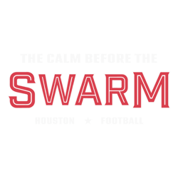 They Calm Before The Swarm Houston Football SVG