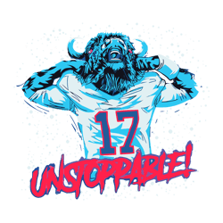 Unstoppable Josh Allen Buffalo Bills PNG