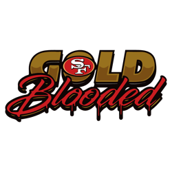 Gold Blooded San Francisco 49ers SVG