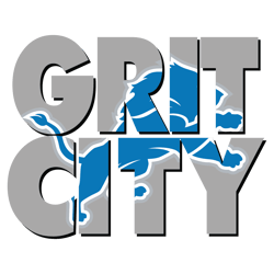 Grit City Detroit Lions Football Nfl SVG