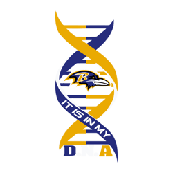 Baltimore Ravens It Is In My Dna SVG
