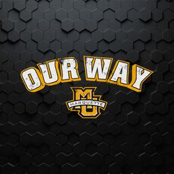 Our Way Marquette Basketball Logo SVG