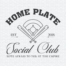 Home Plate Social Club Not Afraid To Yell At The Umpire SVG