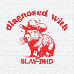 Retro Diagnosed With Slay Dhd SVG