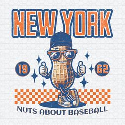 New York Nuts About Baseball 1962 PNG