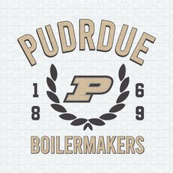 Purdue Boilermakers 1869 Ncaa Team SVG