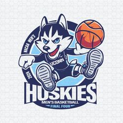 Uconn Huskies Logo Mens Basketball Final Four SVG