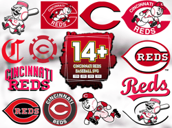 Cincinnati Reds Baseball Svg Bundle, MLB Svg, MLB Team Svg