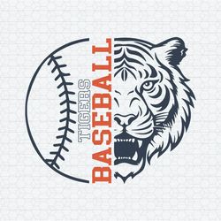 Detroit Tigers Baseball Mlb Game Day SVG
