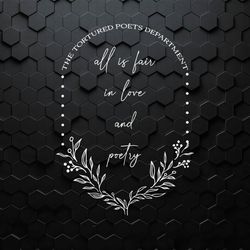 All Is Fair In Love And Poetry Swiftie SVG