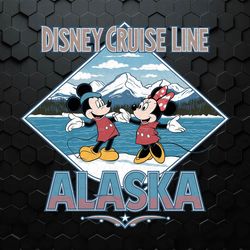 Retro Disney Cruise Line Alaska Trip PNG