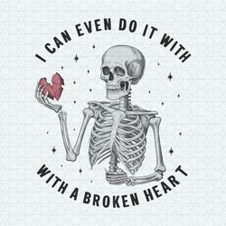 I Can Even Do It With A Broken Heart Taylor Lyrics PNG