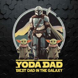 Yoda Best Dad In The Galaxy PNG