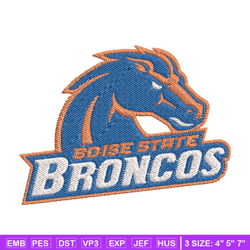 Boise State Broncos embroidery, Boise State embroidery, Football embroidery, NCAA embroidery, Sport embroidery, NCAA