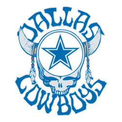 Dallas Cowboys X Grateful Dead SVG