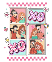 Max And Roxanne Xoxo Valentine PNG