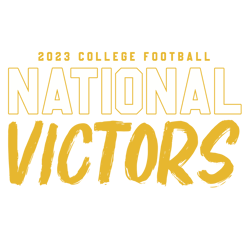 2023 College Football National Victors SVG