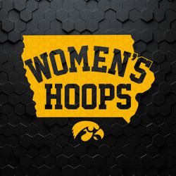 The Iowa Hawkeyes Womens Hoops SVG