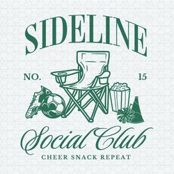 Sideline Social Club Soccer Mom SVG