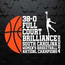 Full Court Brilliance South Carolina Champions SVG