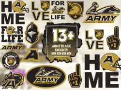 13 Files Army Black Knights Football Svg Bundle, Black Knights Logo